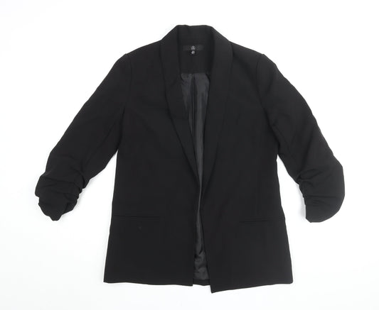 Womens UK Size 8 Missguided Regular Black Suit Jacket