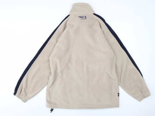 Mens UK Size XL European Tour Beige Track Jacket