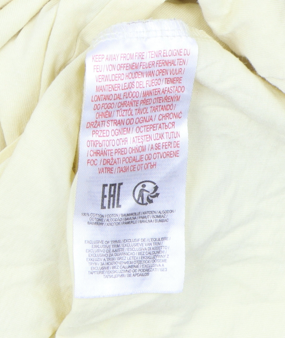 STH SHORE Men's XL Yellow Graphic Beach T-Shirt