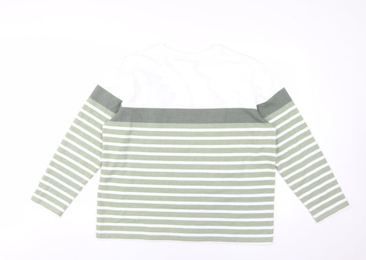 Womens UK Size L Damart Multicoloured Basic T-Shirt