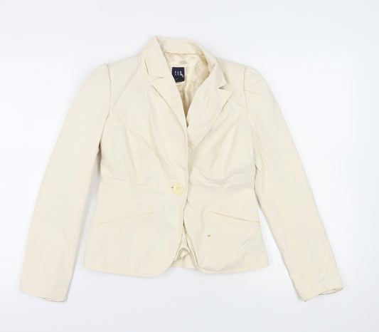 Womens UK Size 10 Gap Beige Basic Jacket