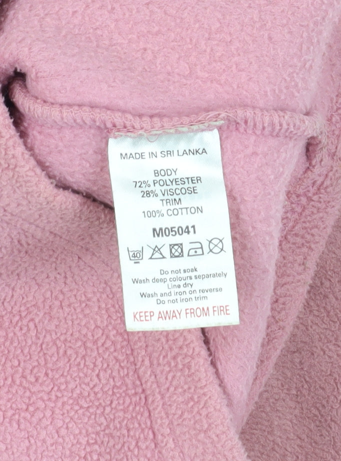 Womens UK Size 12 NEXT Pink Hooded