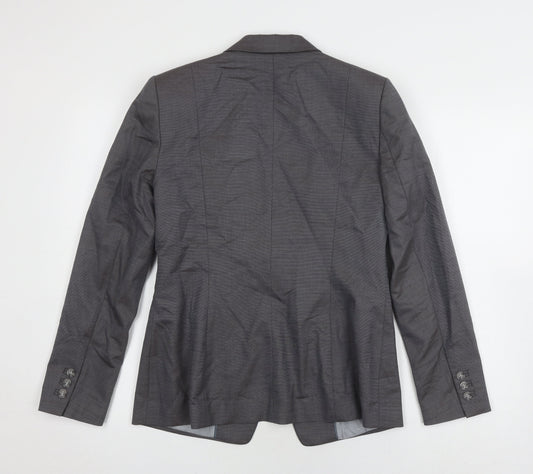 Marks and Spencer Women's Grey Blazer, Size 12