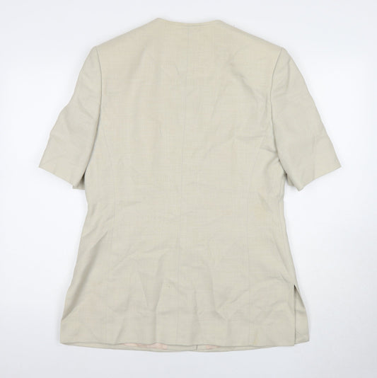 Womens UK Size 12 Viyella Beige Basic Jacket