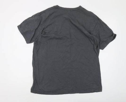 Mens UK Size XL American Apparel Grey T-Shirt