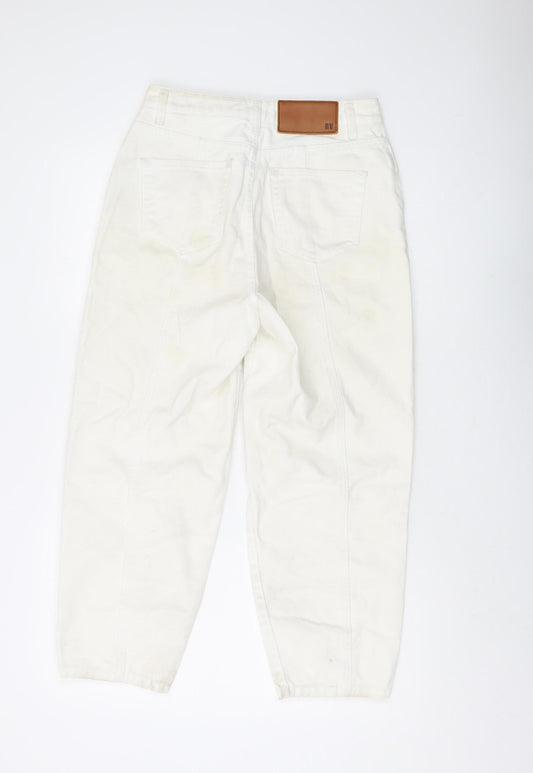 Reclaimed Vintage Women’s White Straight Jeans XS