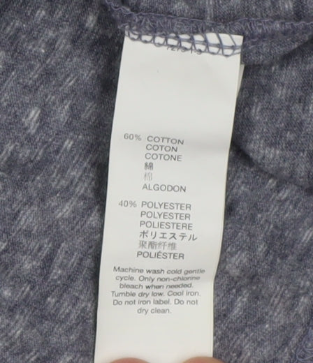 Unisex Adults UK Size M Gap Grey Basic Tank