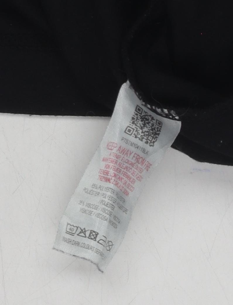 Peter Storm Black Unisex Long Sleeve T-Shirt M Casual