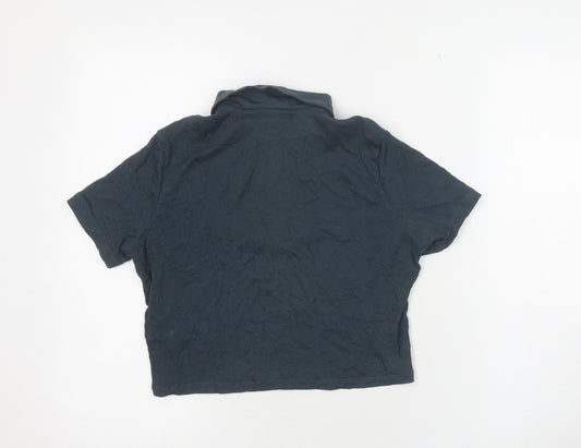 Unisex Adults UK Size XS Dickies Blue Basic Polo