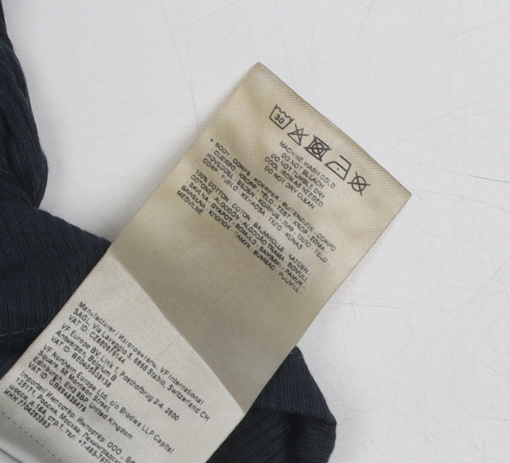 Unisex Adults UK Size XS Dickies Blue Basic Polo