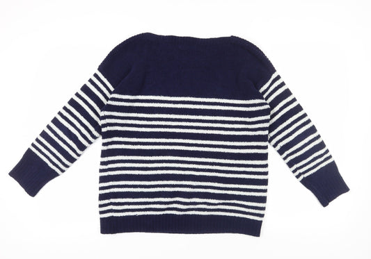 Womens UK Size 16 M&Co Multicoloured Pullover Jumper