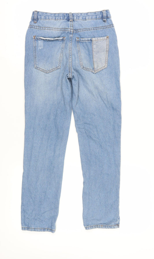 New Look Women's Blue Straight Jeans Size 6