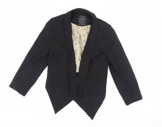 Womens UK Size 6 River Island Regular Black Blazer