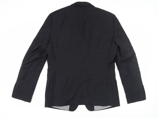 Mens UK Size 42 NEXT Regular Black Suit Jacket