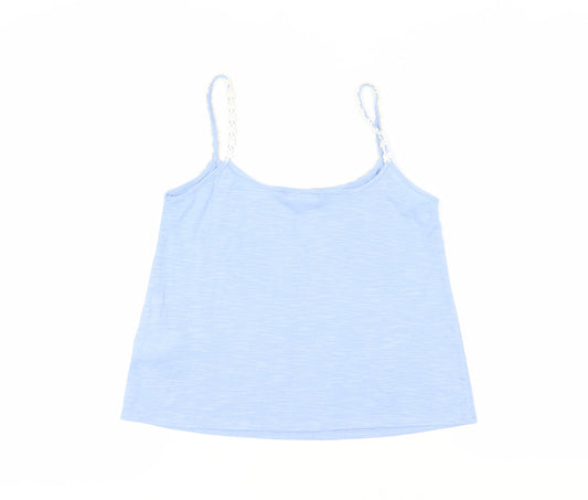 Womens UK Size 8 New Look Blue Camisole Tank