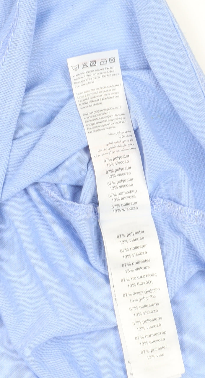 Womens UK Size 8 New Look Blue Camisole Tank