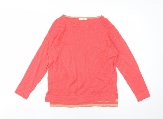 Womens UK Size 10 White Stuff Pink Jumper Jumper