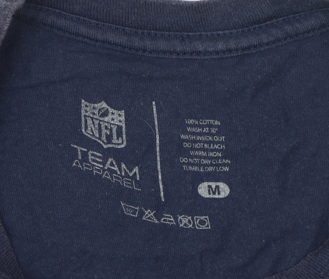 NFL Team Apparel Men's Blue M Sports T-Shirt