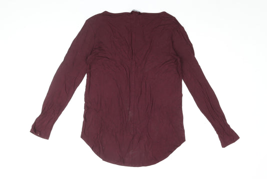 Womens UK Size XS Gap Red Basic Blouse