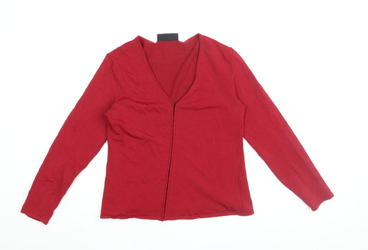 Womens UK Size 4 Karen Millen Red Basic Blouse