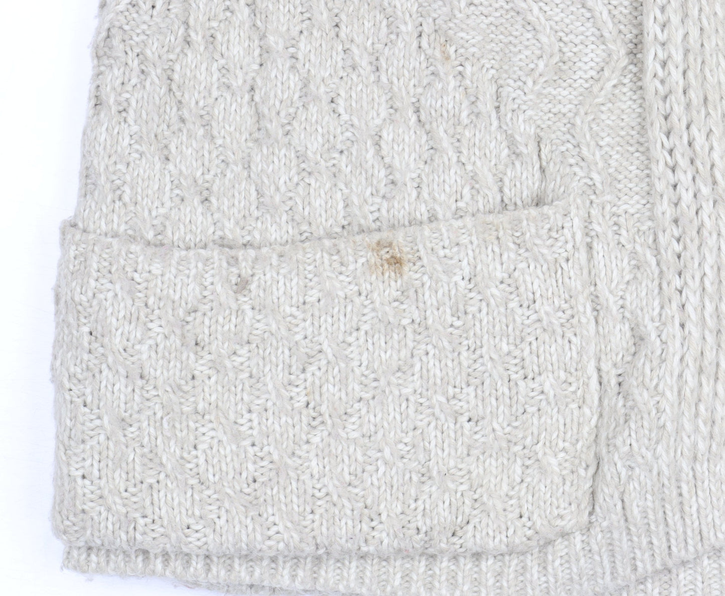 Womens UK Size 10 NEXT Beige Cardigan Jumper
