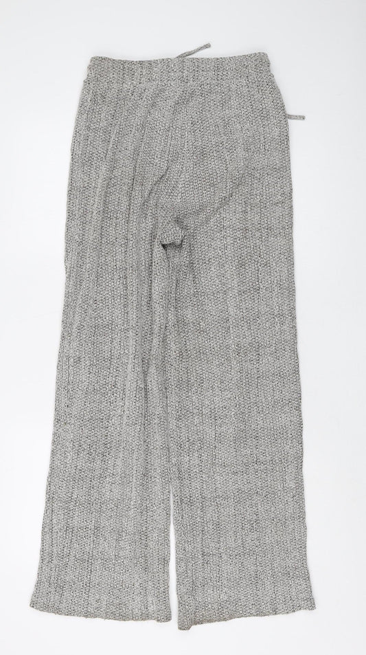 Womens UK Size 8 Zara Regular Fit Casual Grey Trousers