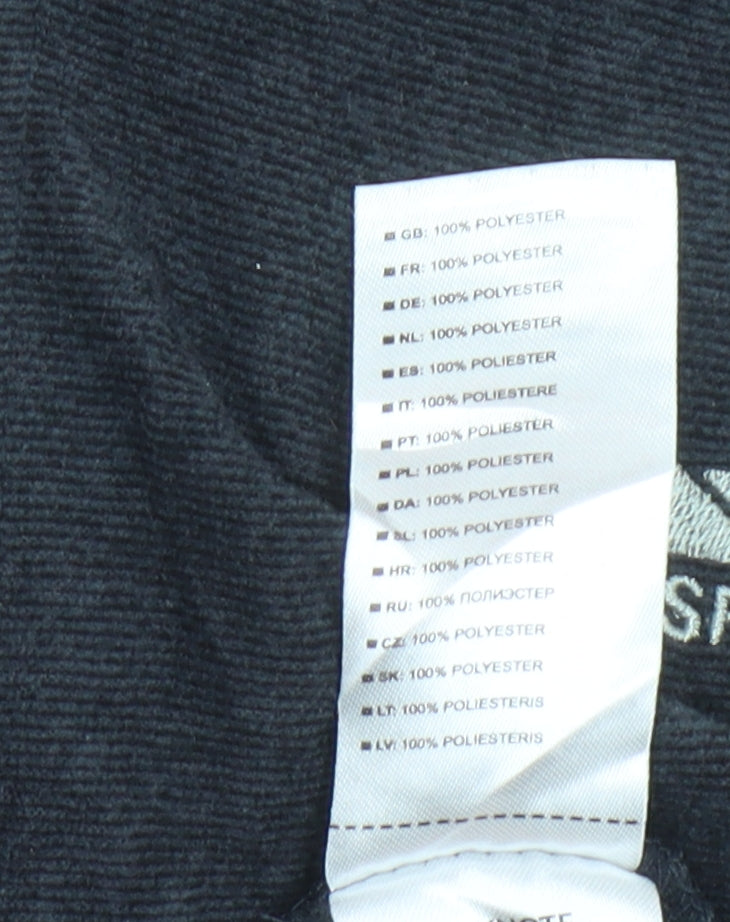 Trespass Men's Black 1/4 Zip Sweatshirt L