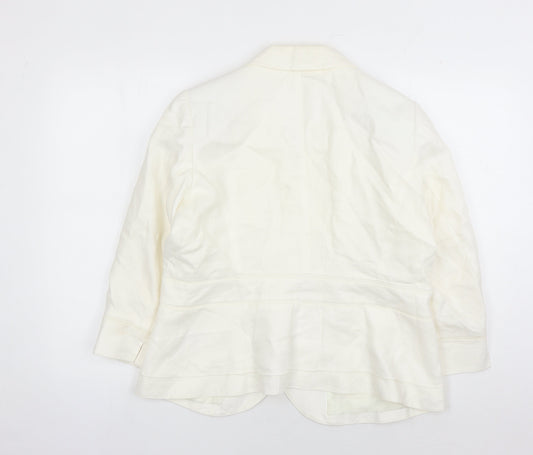Marks and Spencer Women's Ivory Blazer Size 16