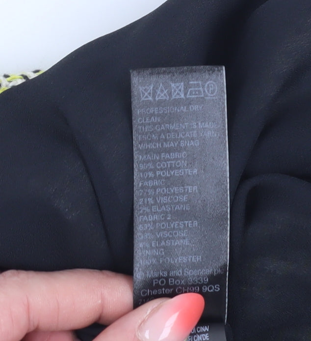 Marks and Spencer Women's Multicoloured Blazer Size 16