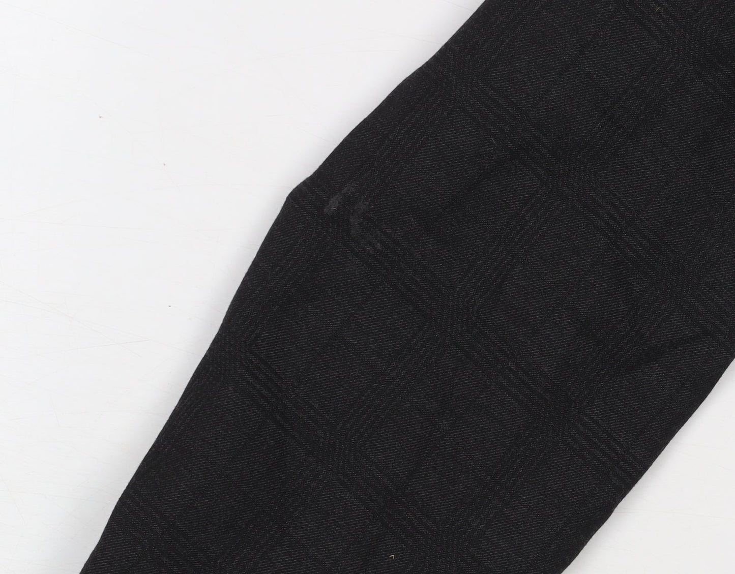 Next Women's Black Check Blazer, Size 12, Business