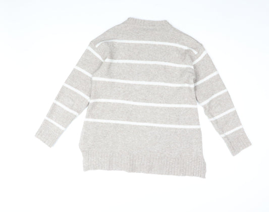 Womens UK Size S Marks and Spencer Beige Pullover Jumper