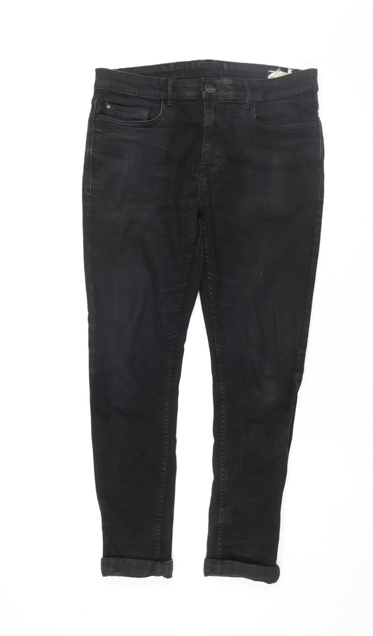 Womens UK Size 34 Denim 365 Regular Fit Skinny Black Jeans