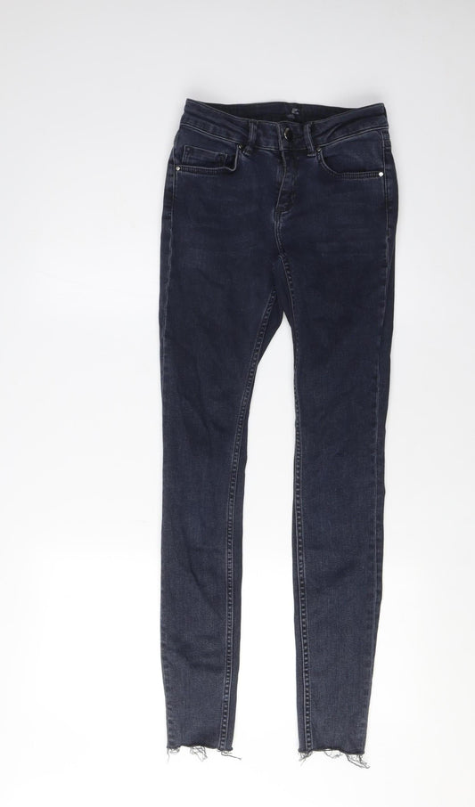 Additional front view of ASOS Women's Skinny Blue Jeans, size 25
