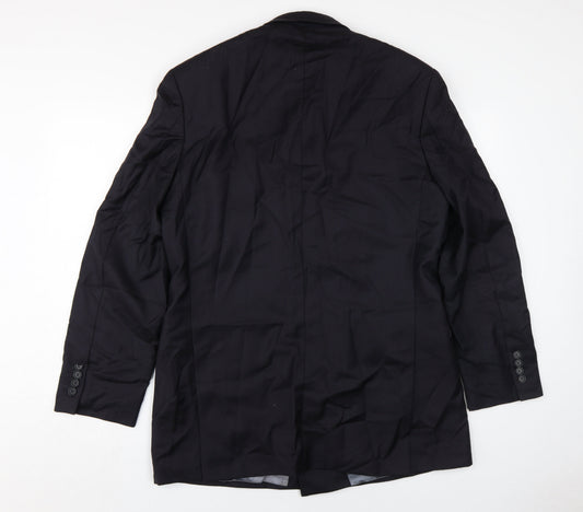 Mens UK Size 40 Marks and Spencer Regular Black Suit Jacket