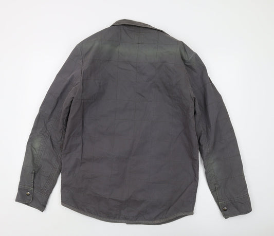 Mens UK Size M Gap Grey Military Jacket