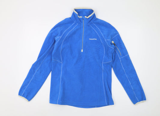 Womens UK Size 10 Craghoppers Blue Pullover Sweatshirt