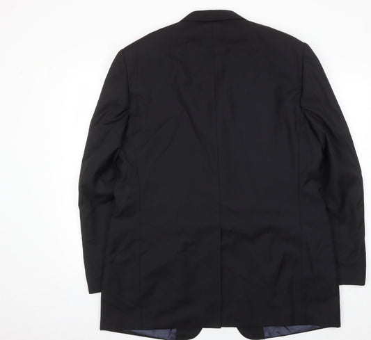 Mens UK Size 44 Marks and Spencer Regular Black Suit Jacket
