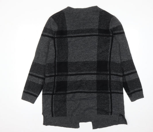 Womens UK Size M Old Navy Grey Cardigan Jumper