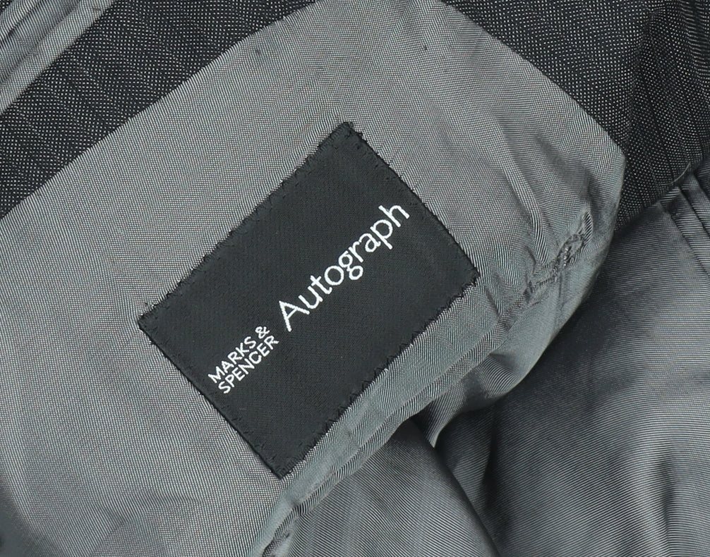 Mens UK Size 48 Marks and Spencer Regular Grey Suit Jacket