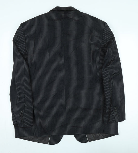 Mens UK Size 44 Marks and Spencer Regular Black Suit Jacket