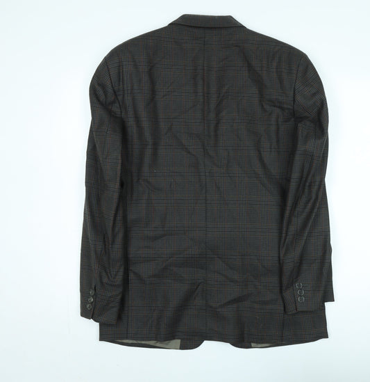 Mens UK Size 40 Pierre Cardin Regular Grey Suit Jacket