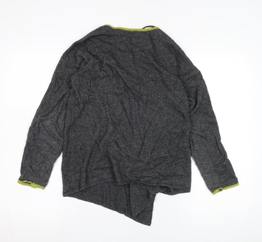Womens UK Size S Benedetta B. Grey Cardigan Jumper