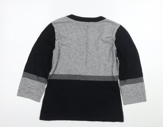 Womens UK Size 12 Wallis Black Pullover Jumper