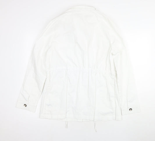 Kaleidoscope Women's White Jacket Size 14