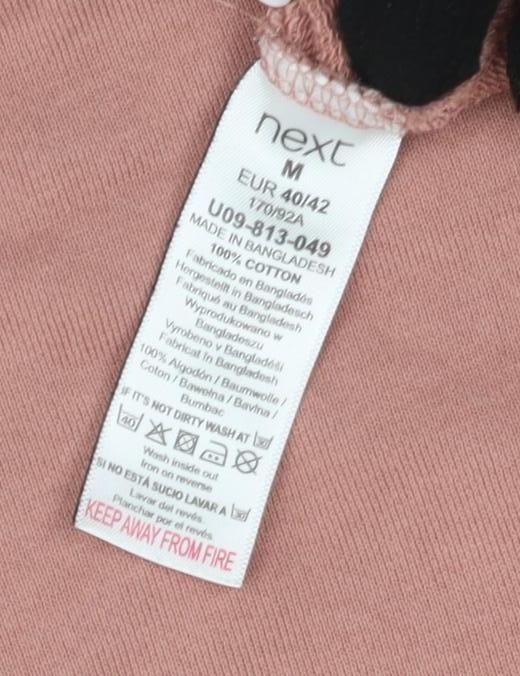 Womens UK Size M NEXT Pink Pullover Sweatshirt