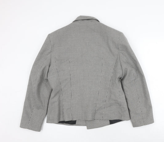 Womens UK Size 14 St Michael Black Pea Coat