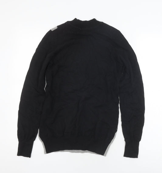 Womens UK Size 8 NEXT Black Pullover Jumper