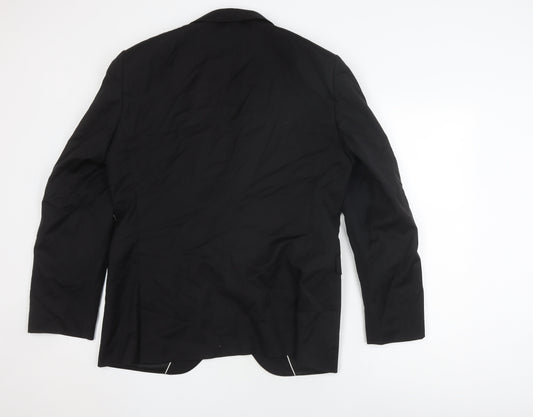 Mens UK Size 42 NEXT Regular Black Suit Jacket