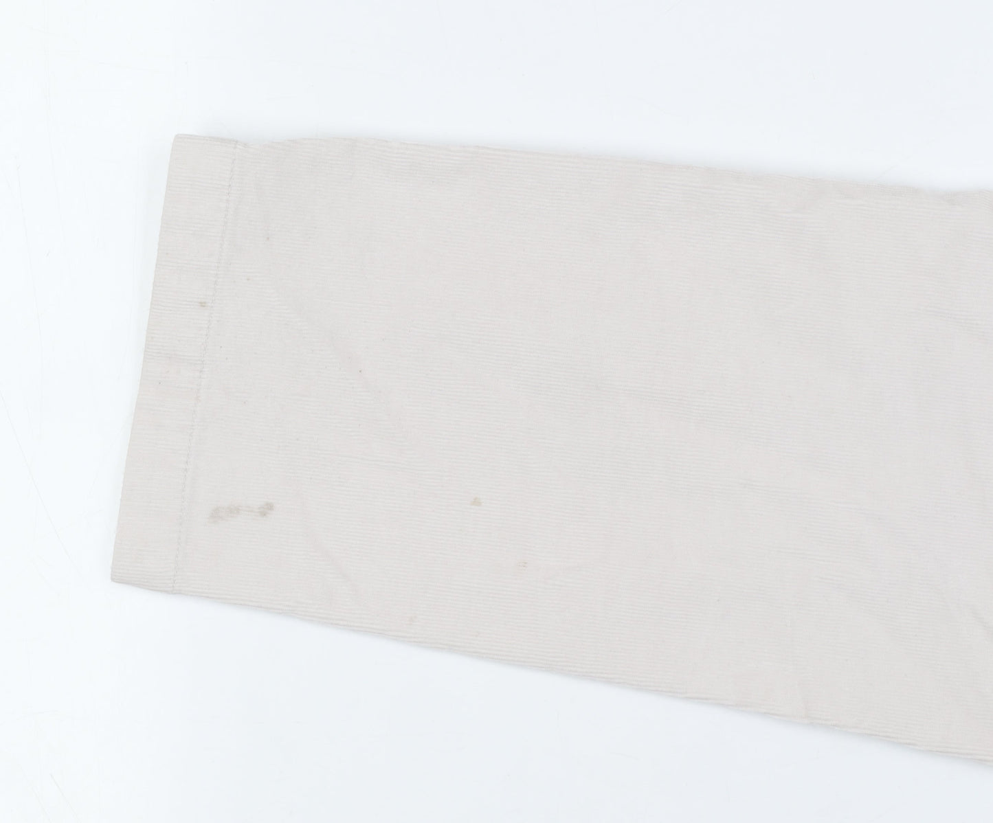 Marks and Spencer Men Beige Tapered Corduroy Jeans Size 38