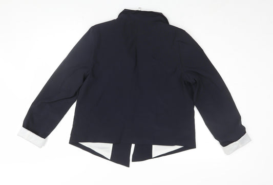 Womens UK Size 12 Dorothy Perkins Black Basic Jacket